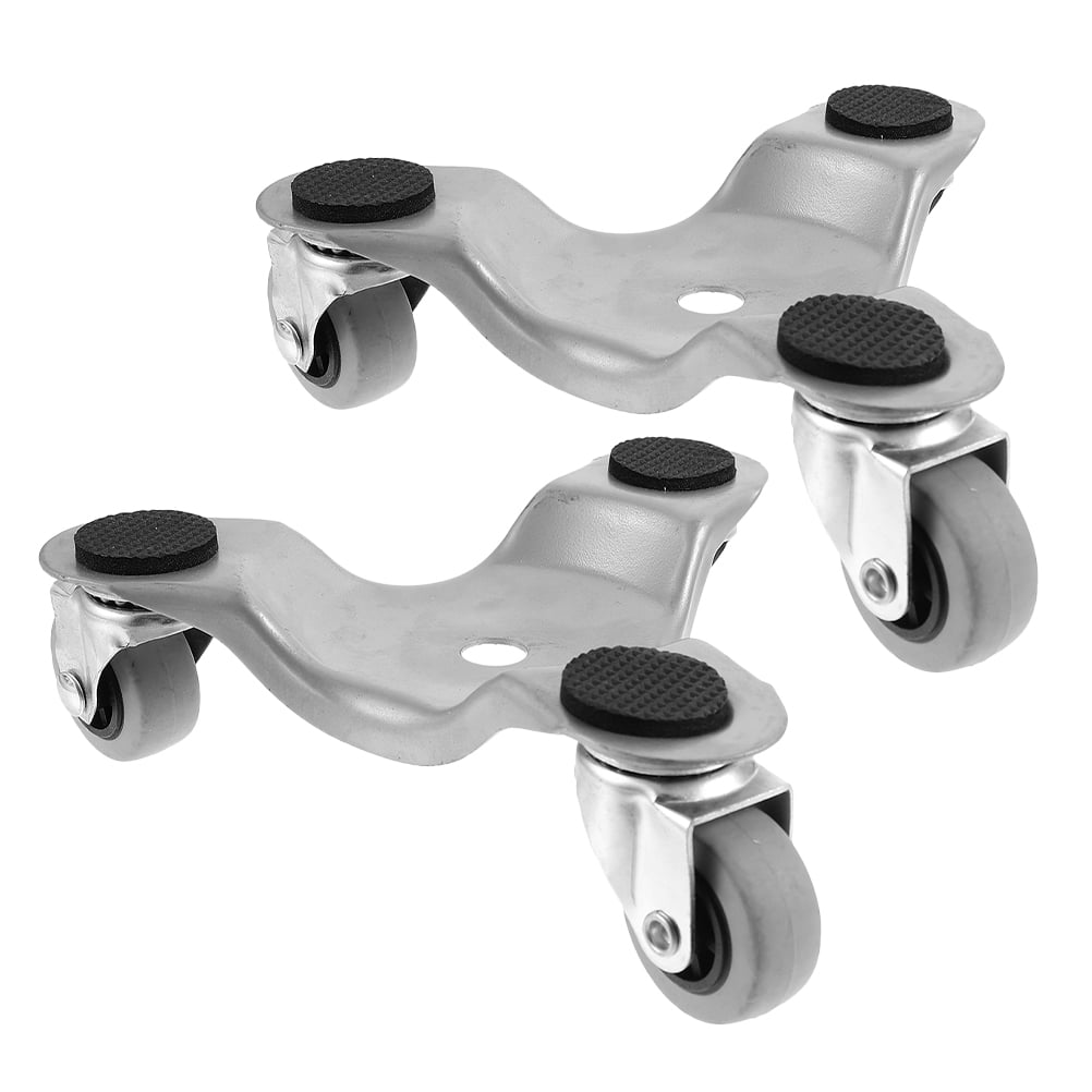 Baluue 2-Pack Furniture Lifter Tool Set, Heavy-Duty Plated Design for Home, Office, and Multifunctional Use
