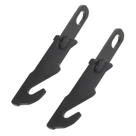 Baluue 2Pcs Wear Resistant Black Utv Door Latch Vent Extenders for Comfortable Driving