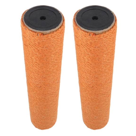 Baluue 2pcs Adorable Cat Scratch Post Replacement Durable Jute Rope For Diy Projects Cute Cat Scratching