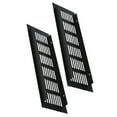 thumbnail image 1 of Baluue 2Pcs Aluminum Alloy Vents Cover Breathable Mesh for Cabinets and Shoe Storage, 1 of 8