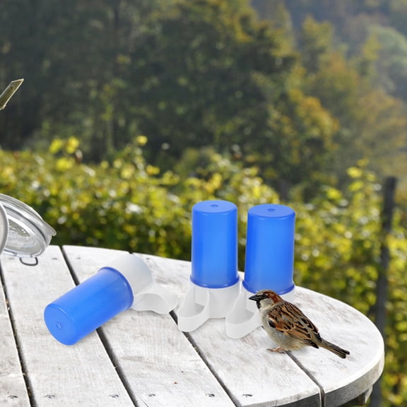 Baluue Bird Feeder Accessories Plastic Multi 3Pcs