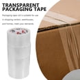 thumbnail image 1 of Baluue 4 Rolls Packing Tape Sticky Adhesive Package Tape Transparent Boxes Carton Sealing Tape, 1 of 10