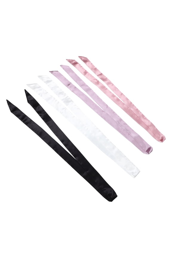 4-Pack Soft Chiffon Waist Belts for Bathrobes, Versatile Replacement Ties for Robes and Dressing Gowns