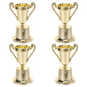 Baluue Creative Plastic Trophy Prop for School Ceremonies and Games 4Pcs
