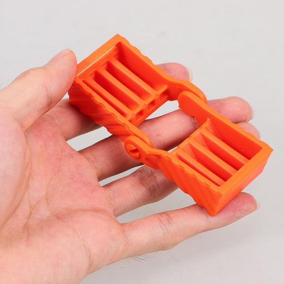 Baluue 4Pcs Orange Strap Clamps Blocks for Woodworking Featuring User Friendly Installation