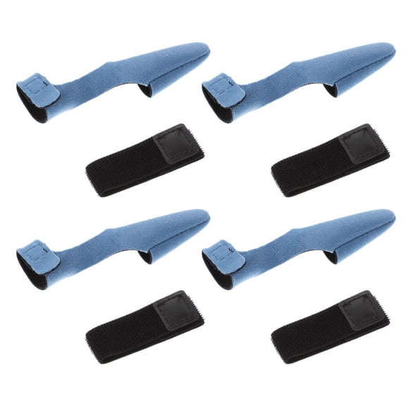 Baluue 4Sets Fishing Rod Protection Sleeves Blue with Excellent Outdoor Use and Easy Carry