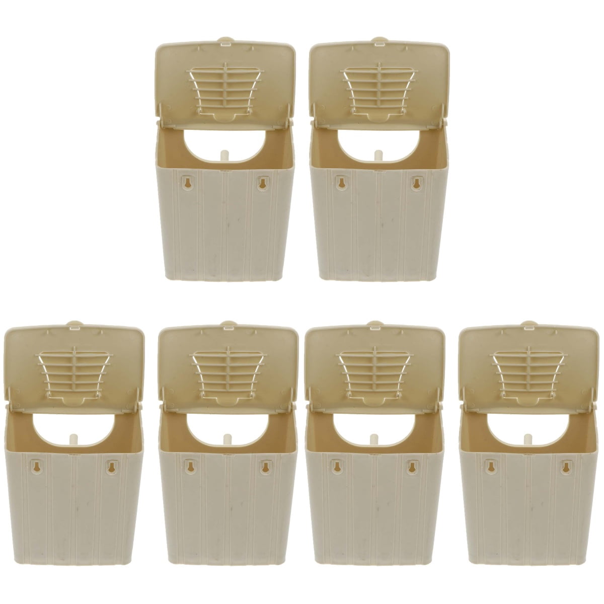 Baluue 6 Pcs Bird Breeding Box Hanging Bird Roosting Box Pet Cage ...