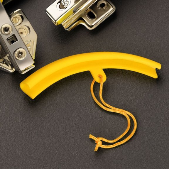 Baluue 6Pcs Durable Yellow Tire Rim Protectors for Car Easy Install Wheel Rim Shield Cover