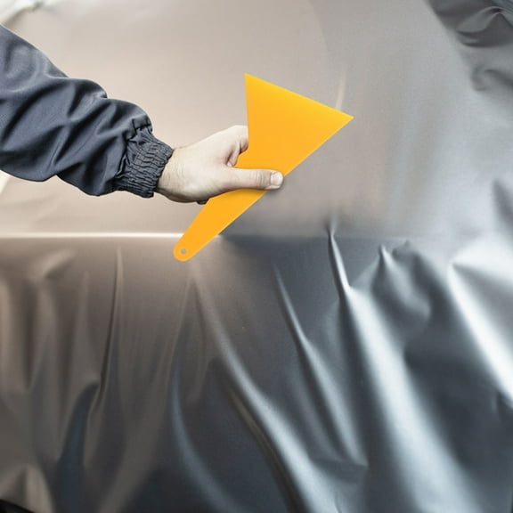 Baluue 6Pcs Tint Squeegee Kit PP Window Tinting Yellow Automotive Film Installation