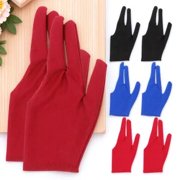 Baluue Set of 8 Snooker Gloves with Elastic, Breathable Fabric for Professional Cue Sports Players