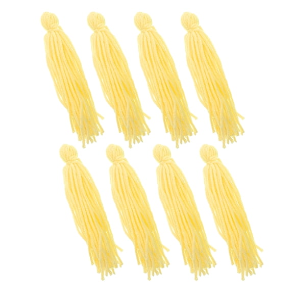 Baluue 8Pcs Woolen Fish Breeding Mop Floating Spawning Tool for Fish Tank Angelfish Shrimp