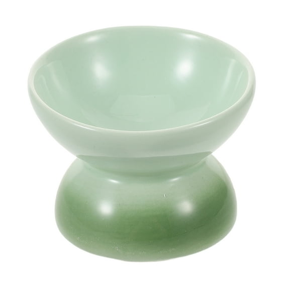 Baluue Ceramic Bowls for Cats Tilted Antivomit Multi 1Set