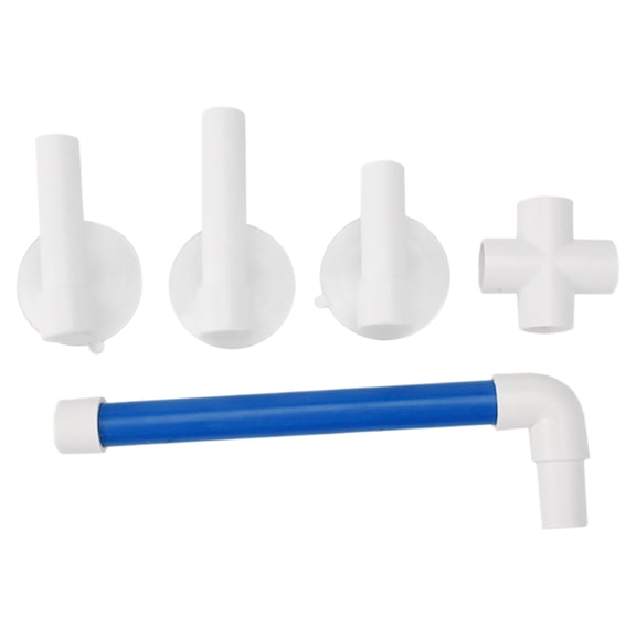 Baluue Bird Suction Cup Perch PVC For Shower Time Parrots 2Pcs