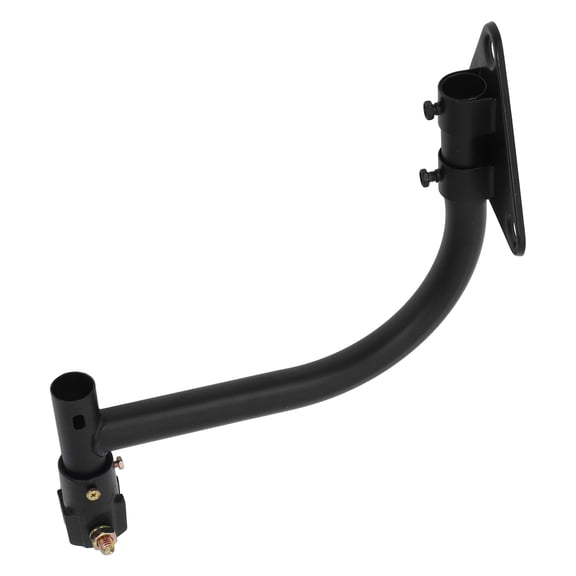 Baluue Black Ceiling Fan Mounting Bracket with Heavy Duty Support and Easy Installation