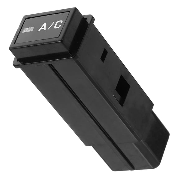 Baluue Car Air Conditioning Switch Auto Black Plastic 1Set