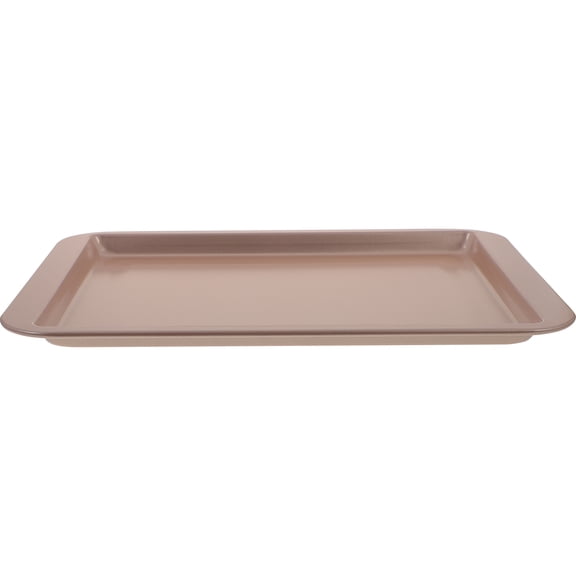 Baluue Carbon Steel Baking Tray Non Stick Oven Sheet in Elegant Rose Gold Finish