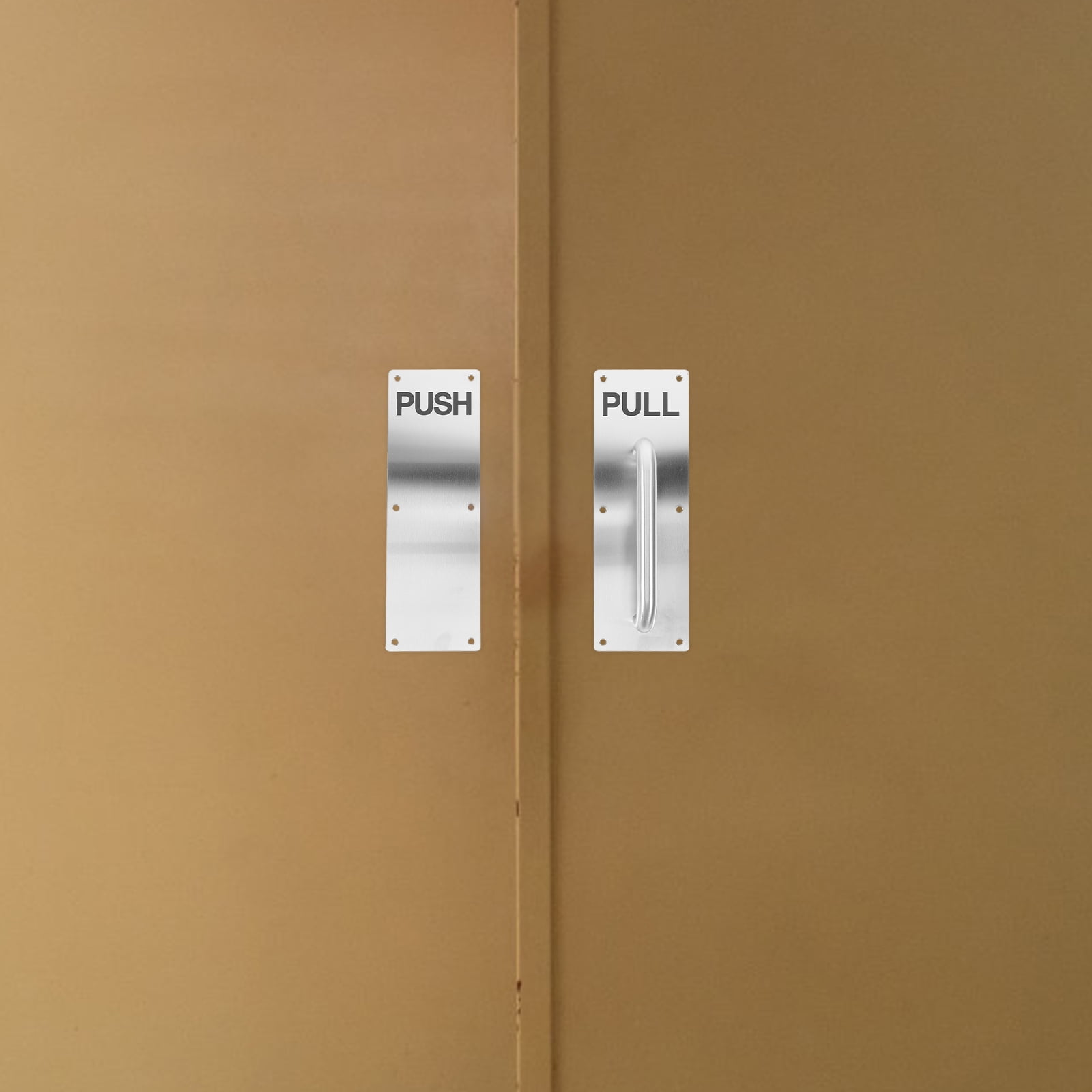 Baluue Stainless Steel Push Pull Door Handles for Access Doors, 1 Pair ...