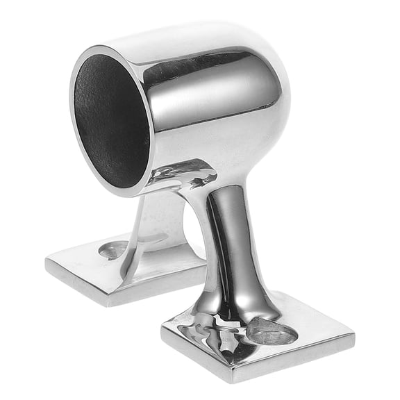 Baluue Deck Railing Bracket Boat Hand Rail Bracket Stainless Steel 1Pack