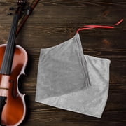 Baluue Violin Storage Bag with Quick Drawstring Closure, Decorative Protective Case for Home and Travel Use