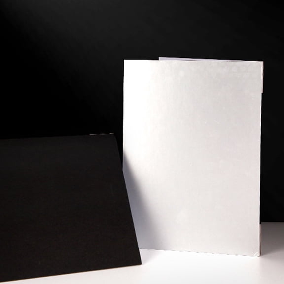 Baluue Foldable White Photo Backdrop Board Thick Cardboard for Professional Photography