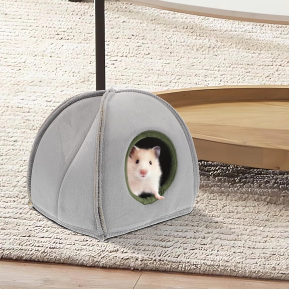 Baluue Small Animal Winter House Hideout Hamster Nest Windproof 1Pack