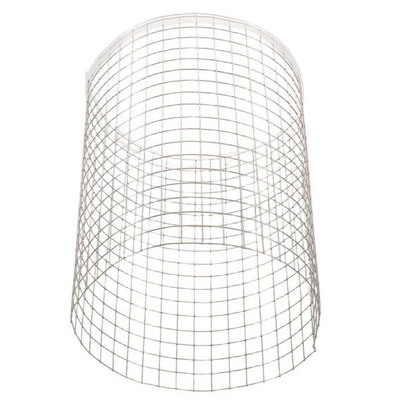 Baluue Multi Species Fish Breeding Cone Net Aquarium Tank Isolation and Protection Plated Silver