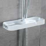 Baluue Multipurpose Design Shower Shelf Bathroom Storage Plastic