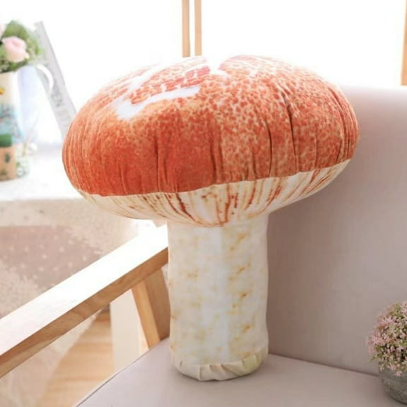 Baluue Mushroom Plush Stuffed Animal Toy Soft Cute Home Decor Kids 1 Piece
