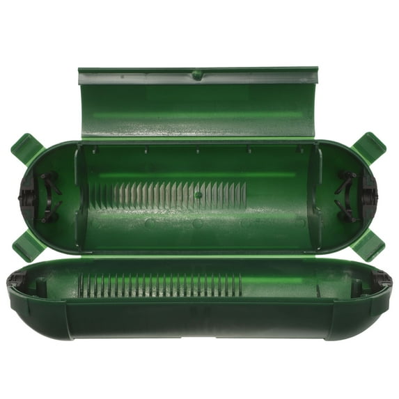 Baluue Waterproof Outdoor Junction Box Green Reinforced Cord Protector for Garden Use