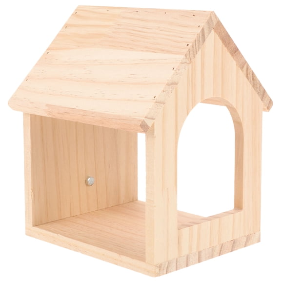 Baluue Breeding Box for Parakeets Nesting Box for Cockatiels Wood Small 1Set
