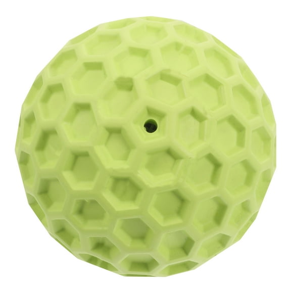 Baluue Pet Owners Dog Ball Rubber Light Green Bouncy Design 1Pack
