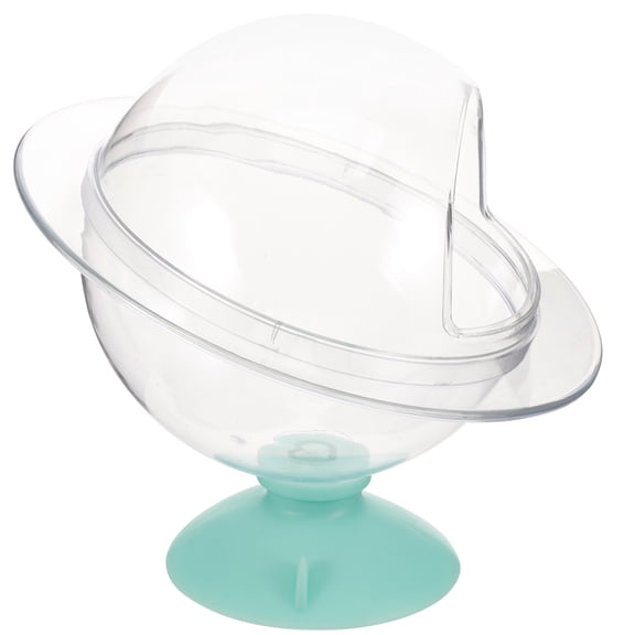 Baluue Clear Plastic Hamster Bathtub, Small Animal Sand Bathing Tub, Pet Cage Accessory for Dwarf Hamsters, Gerbils, Mice