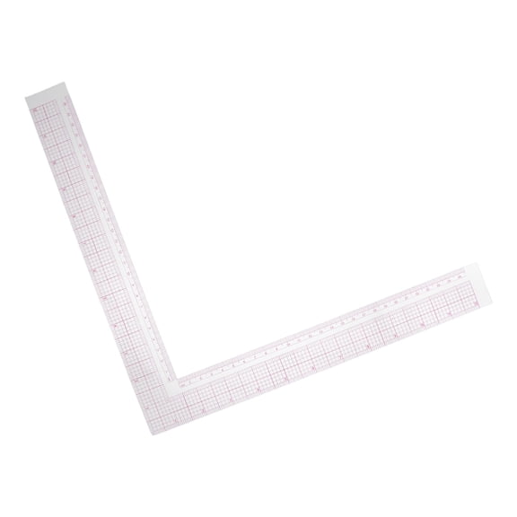 Baluue Plastic Contour Ruler for Sewing and Clothing Pattern Design, High Precision Tailoring Tool