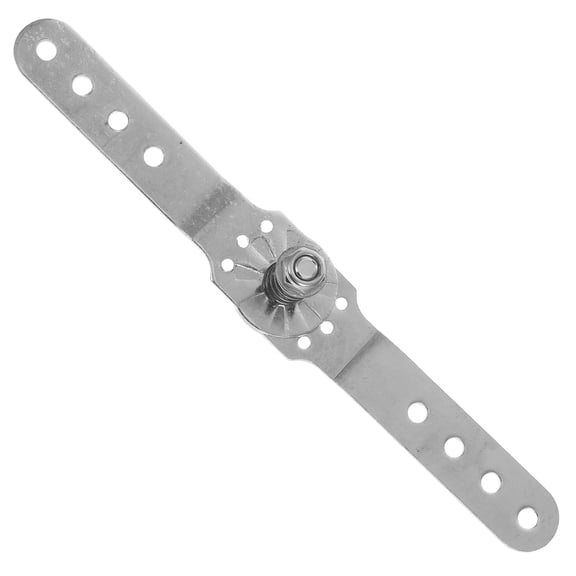 Baluue Plated Silver Furniture Ratchet Hinge Adjustable Sofa Backrest Hinge for Door Use