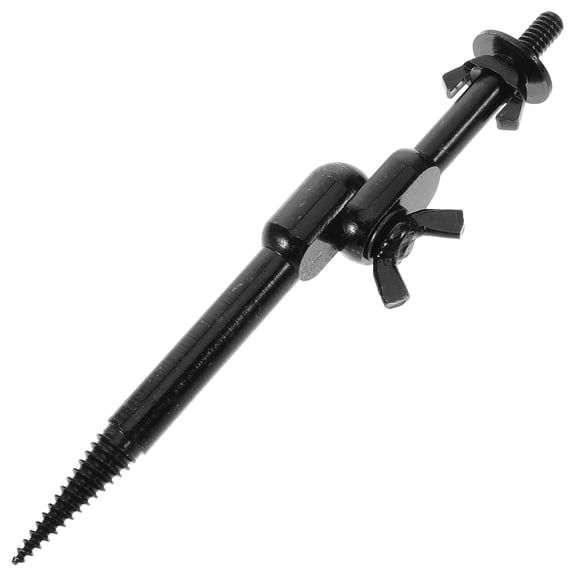 Baluue Portable Black Metal Trail Camera Holder for Tree Mounting with Durable Weather Resistant Design