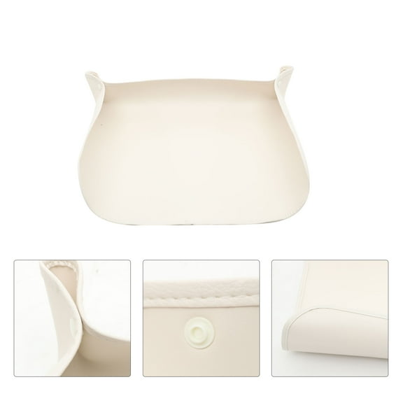 Baluue dog feeding mats PU White 1Set