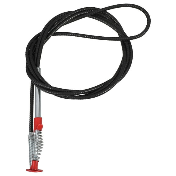 Baluue Red Flexible Claw Grabber Tool for Easy Pickup and Drain Cleaning Versatile Stainless Steel Tool 30.5 in