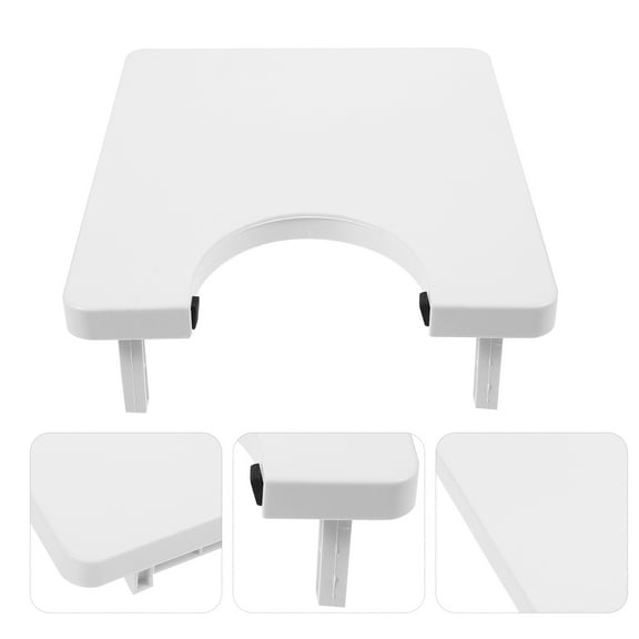Baluue Sturdy White Sewing Machine Extension Table for Home and Dressmaking
