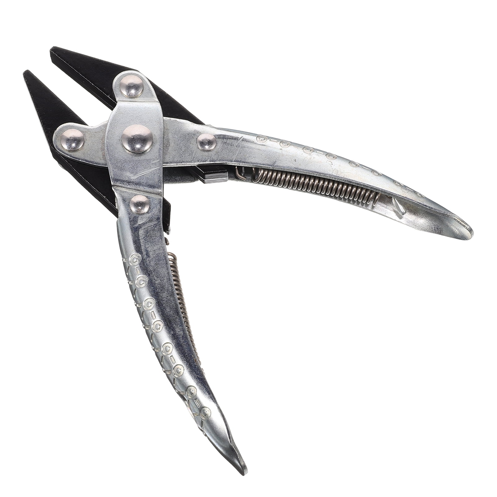 Baluue Precision Jewelry Repair Pliers with Flat Nose, Spring-Loaded Handles, Parallel for Detailed Small Crafting and Jewelry Work