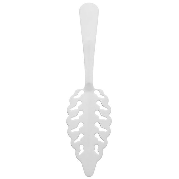 Baluue Stainless Steel Absinthe Spoon with Hollow Pattern, Multi-Purpose Sugar Cube Strainer for Bar and Kitchen Use