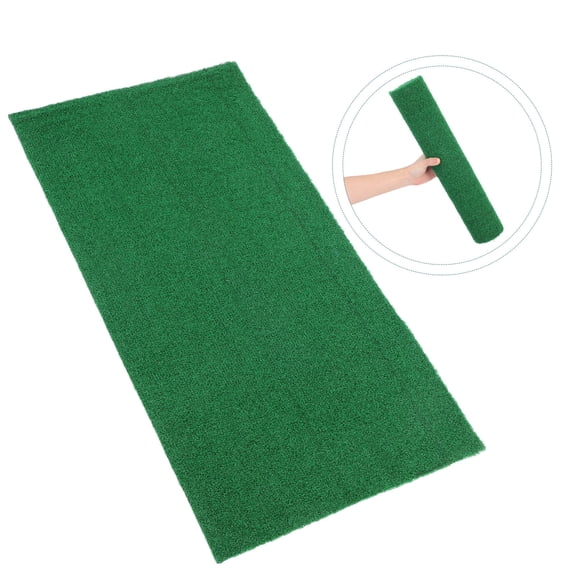Baluue Turtle Turf Artificial Grass Mat Green Plastic Lawn for Indoor Turtle Habitat 1 Piece