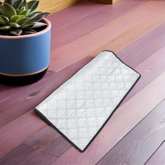 Baluue Universal Refrigerator Insulation Cover with Aluminum Foil for Heat and Dust Shielding