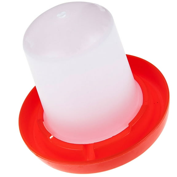 Baluue Automatic Poultry Waterer Chicken Water Feeder Stand Holder Assorted Color 1Set