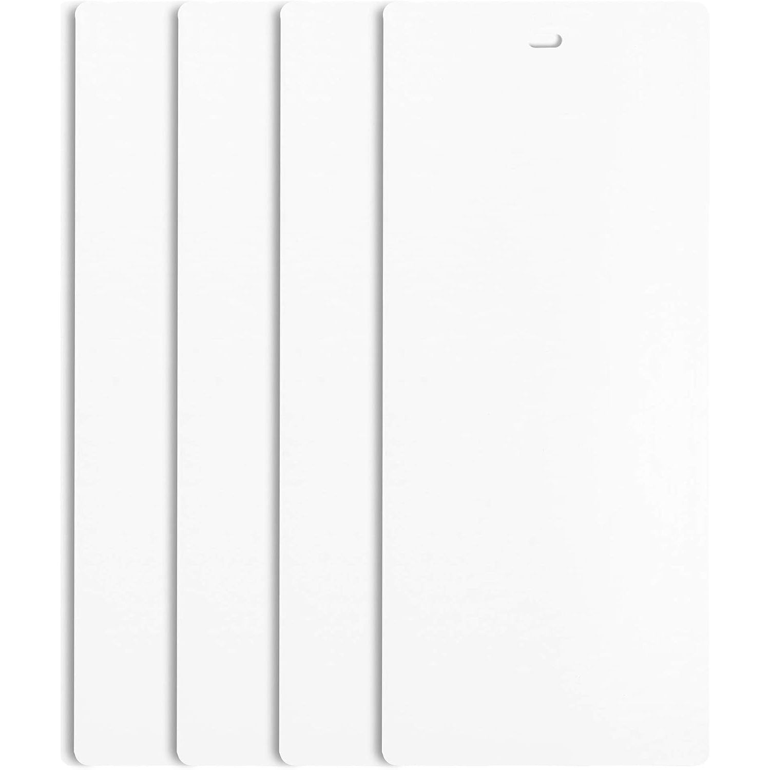 BalyFovin 82.5" White Vertical Blinds Replacement Slats Sliding Door