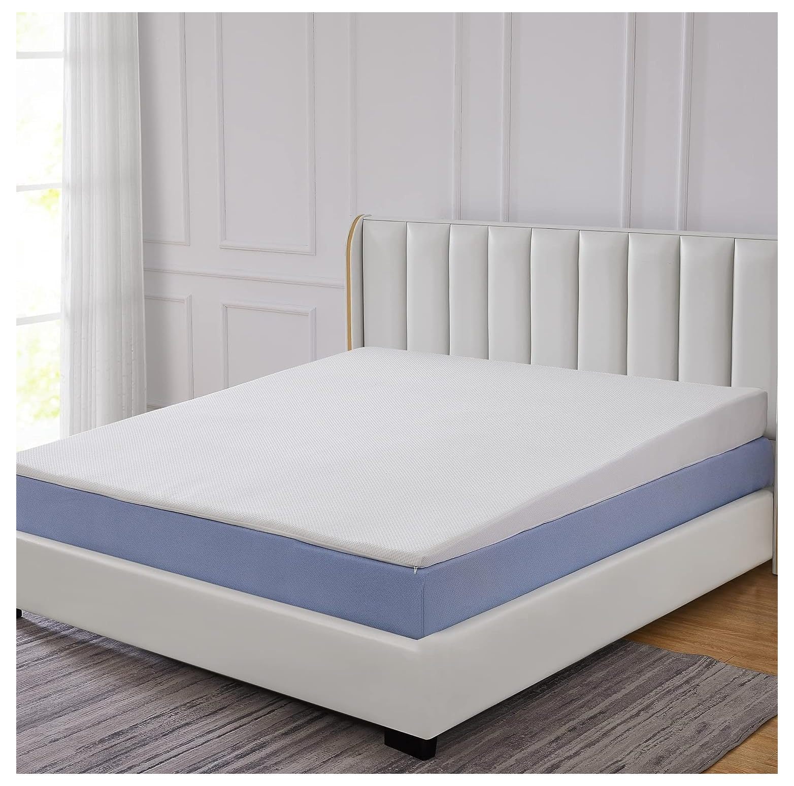 BalyFovin Acid Reflux Bed Wedge Mattress Topper for Sleeping Gentle