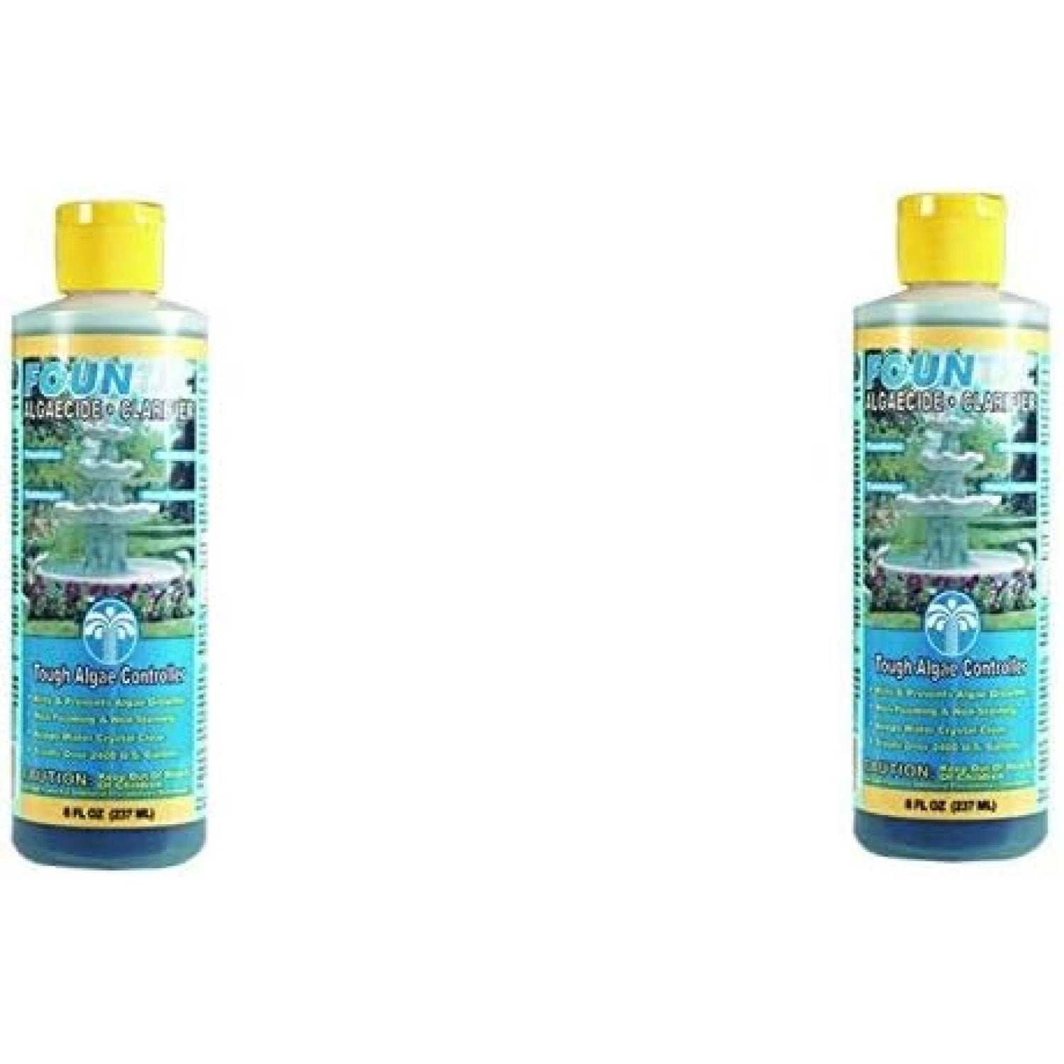 BalyFovin FounTec Algaecide and Clarifier, 8 oz. Bottles (Pack of 2
