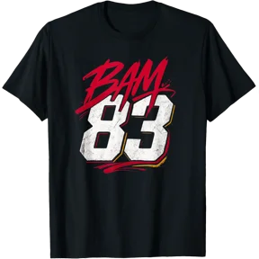 Bam 83 Points Miami Basketball Fan Graphic T-Shirt Size S-5XL