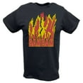 thumbnail image 1 of Bam Bam Bigelow Flames WWE Mens Legends T-shirt L, 1 of 4