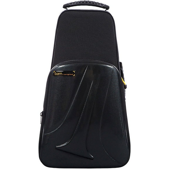Bam New Trekking Single Trumpet Case Black Carbon