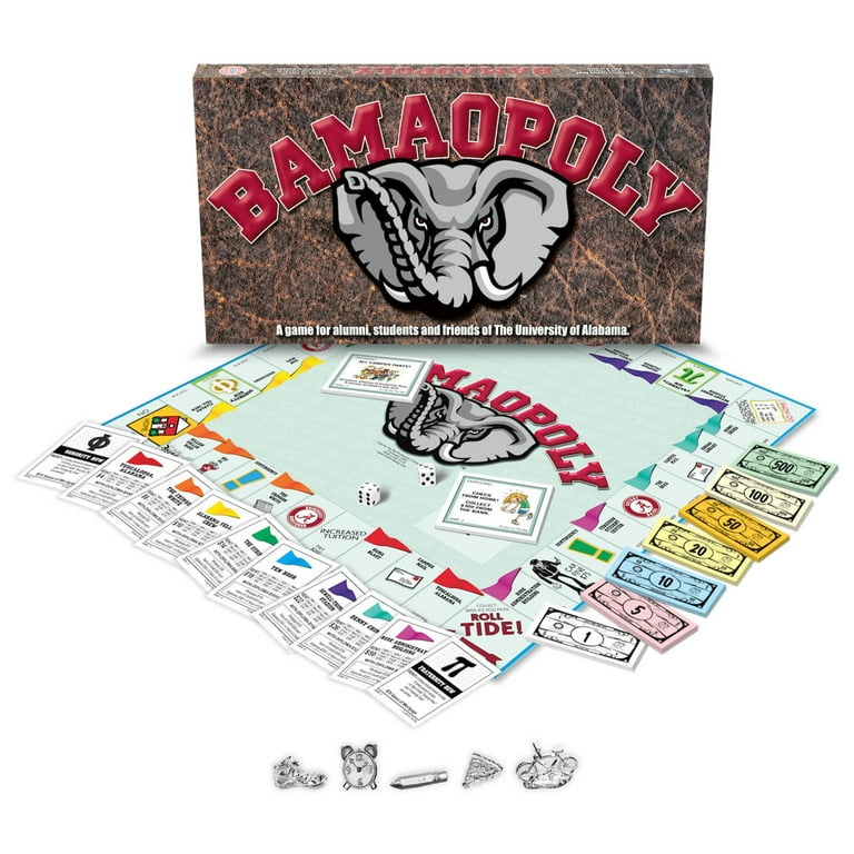 Bama Opoly Board Game, by Late for the Sky - Walmart.com
